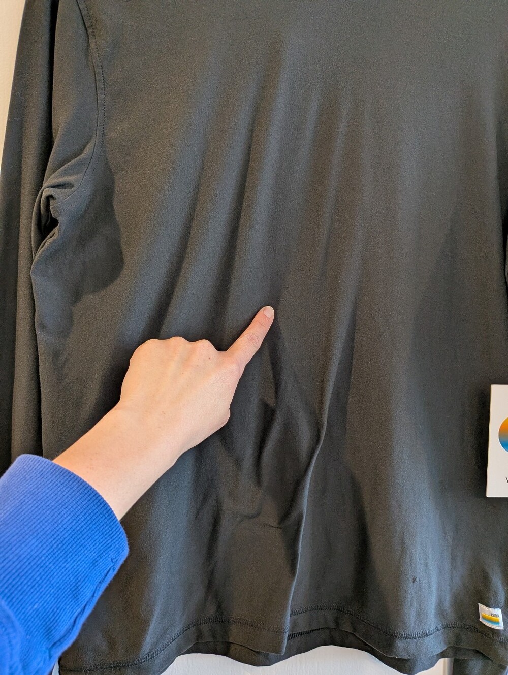 Vuori Strato Tech Hoodie Performance Pullover Black Activewear Athleisure Size S - Picture 4 of 16